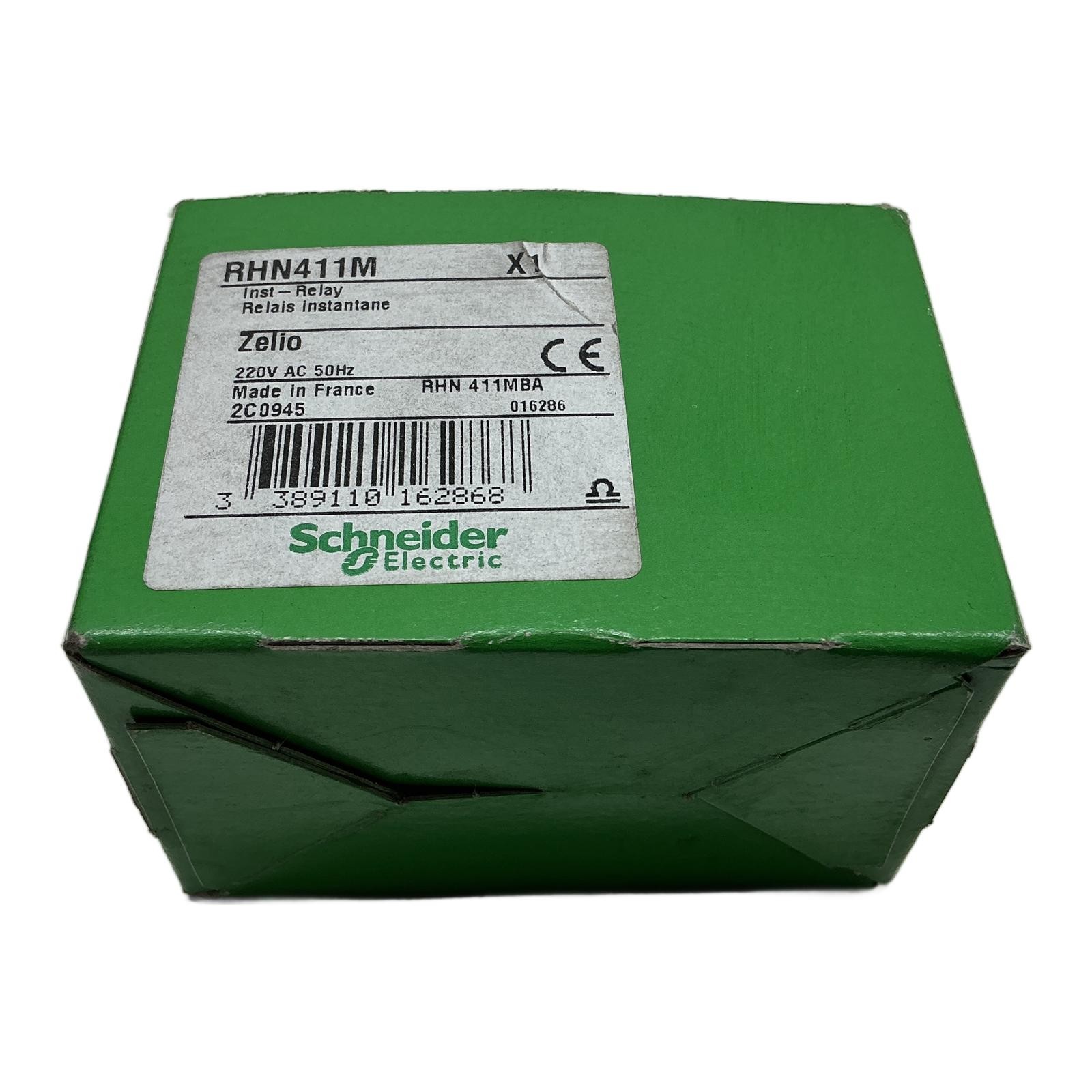 RHN411M 016286 SCHNEIDER ELECTRIC, Schneider Electric Plug-in Relay 220V AC 4…