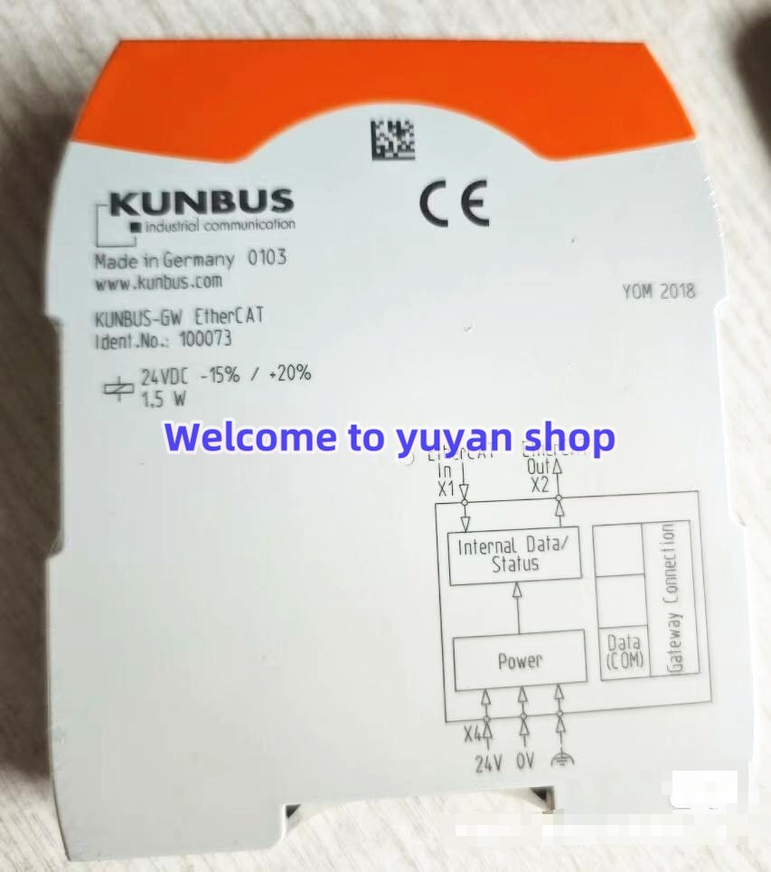 1pc NEW KUNBUS-GW EtherCAT 100073 Module By DHL or FedEx