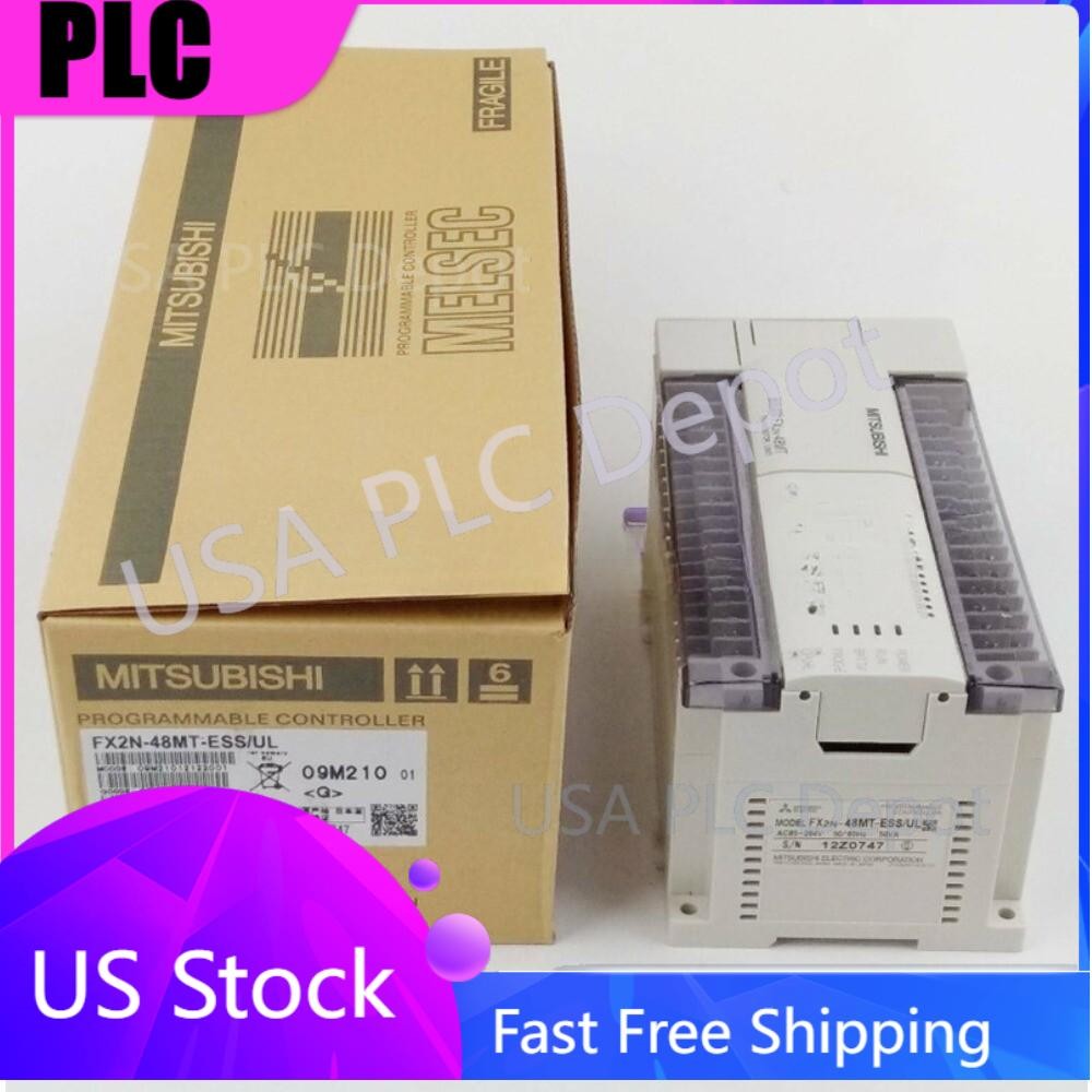 One new MITSUBISHI PLC FX2N-48MT-ESS/UL