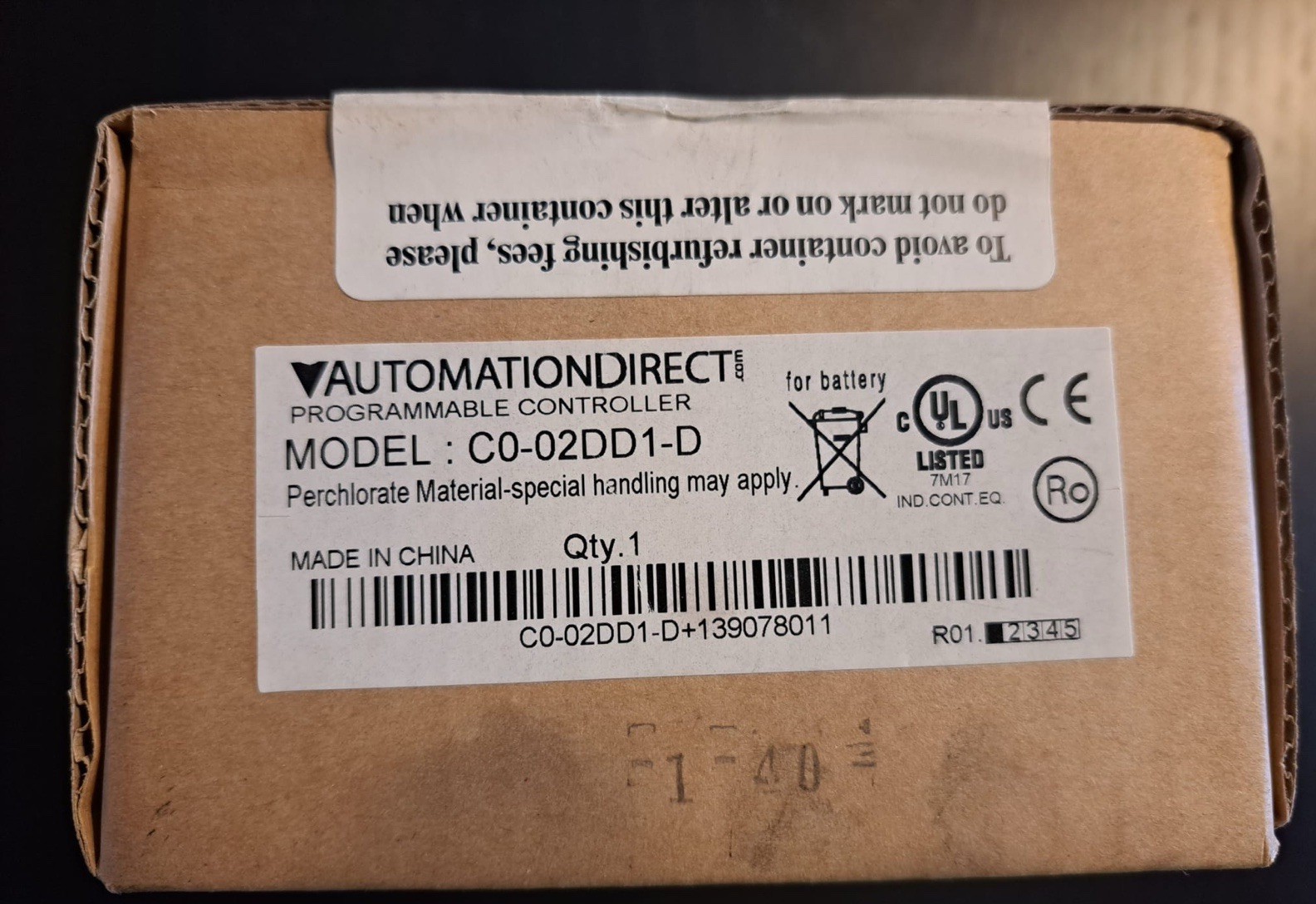 New OEM Sealed Automation Direct Click Analog PLC C0-02DD1-D C002DD1D Fast Ship