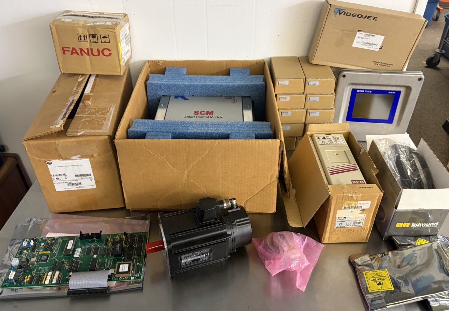 Industrial Surplus Lot Allen-Bradley Videojet KTRON Melter Toledo INDRAMAT ETC