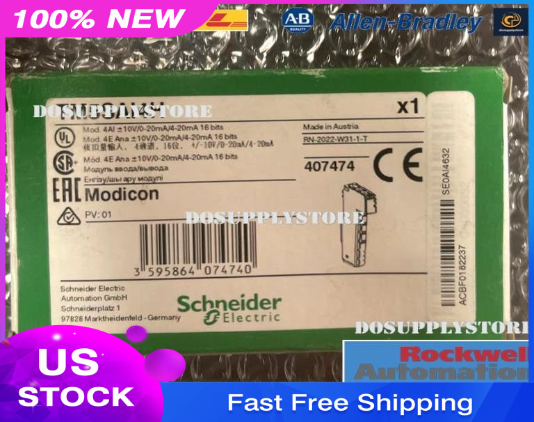 Modicon TM5SAI4H Analog Input Modules- US Free TAX