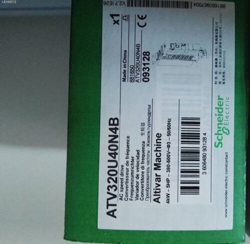 1PC New Schneider ATV320U40N4B 4Kw Inverter Fast Shipping