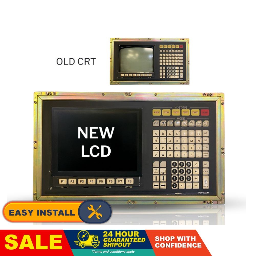 LCD monitor upgrade 14-inch Heidenhain BC110B for TNC425, TNC 426 with Cable Kit