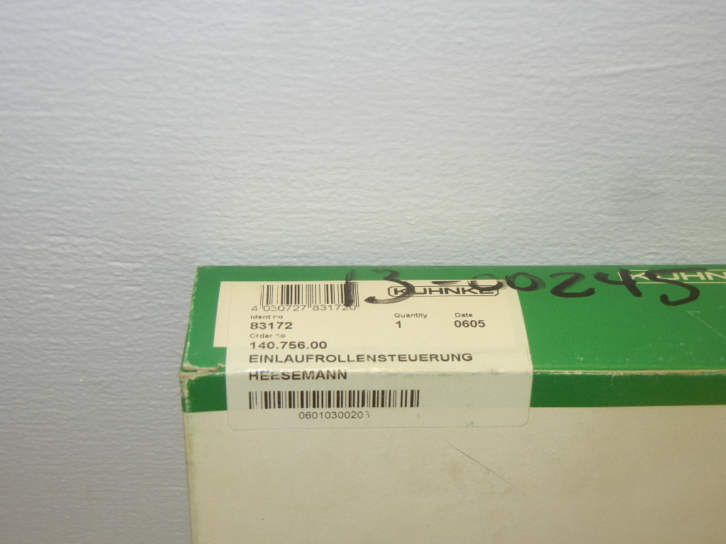 KUHNKE 140.756.00 NEW HEESEMANN CONTROL BOARD 71.140.756.00.01/02 84.067 83172