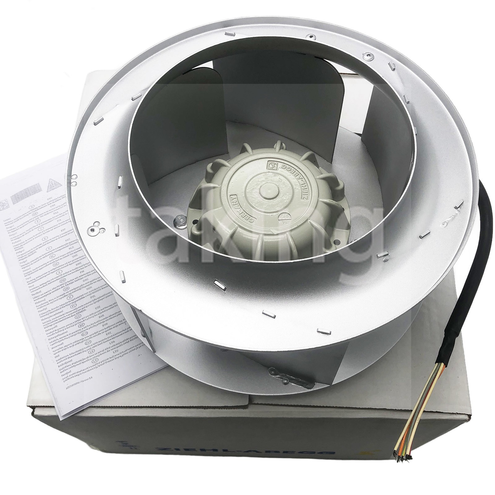 1Pc ZIEHL-ABEGG RH28M-2DK.3F.1R Centrifugal Fan for Siemens Inverter Cooling New