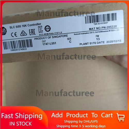 New Sealed AB 1747-L551 /C SLC 5/05 CPU Processor Unit Module 1747L551