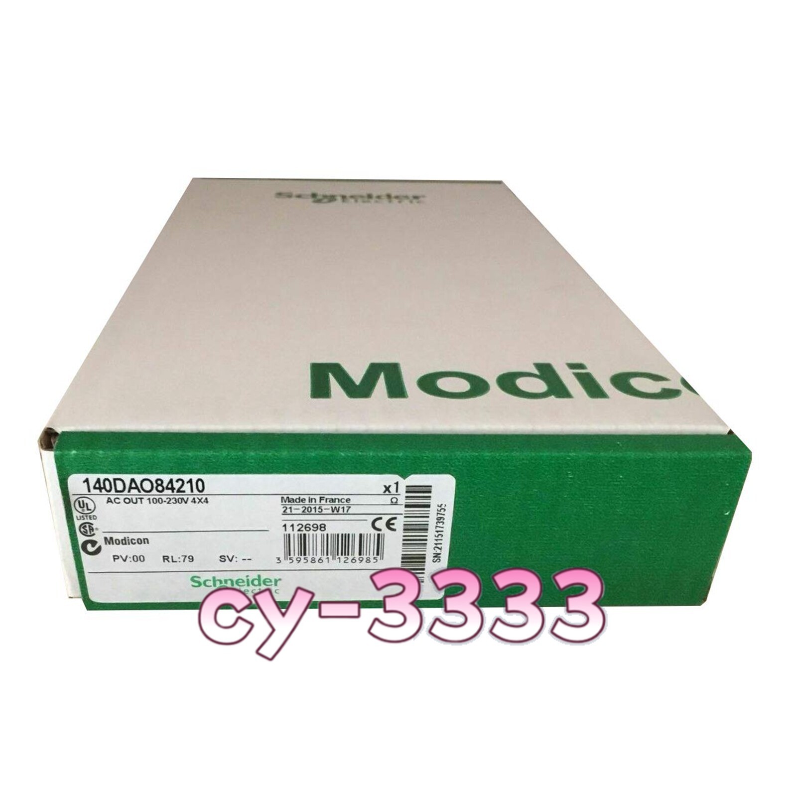 Modicon Schneider 140DAO84210 140DAO84210 AC OUT 100-230V New In Sealed Box