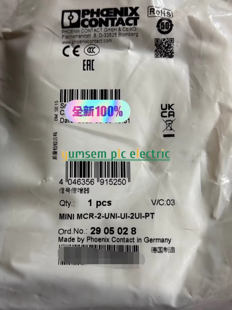 1PCS New 2905028 Phoenix Contact MINI MCR-2-UNI-UI-2UI-PT 2905028 Fast Shipping