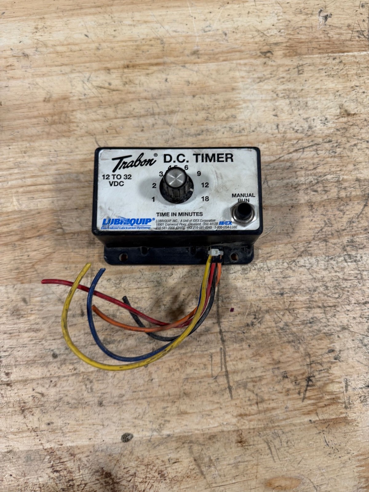 Houdaille Lubriquip Trabon Lube System TSI Timer Minutes 12-32 VDC 550-200-040
