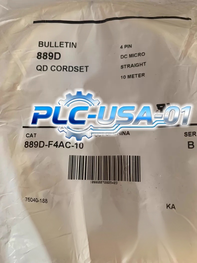 1PCS New AB 889D-F4AC-10 SerB QD Cordset 10m Long, 4-Pin, 250V, 4A Fast Ship