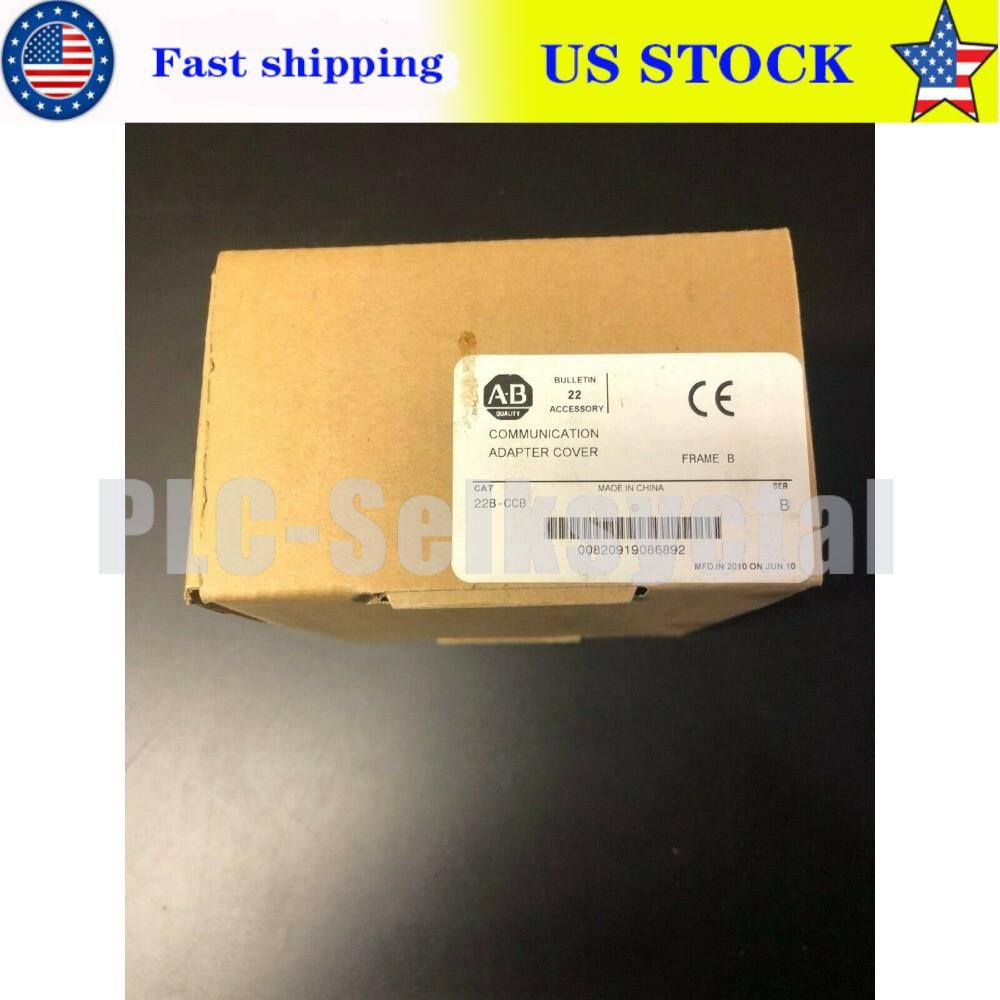 AB Communication Adapter Cover 22B-CCB NEW IN BOX 1PC 22BCCB US Free Tax