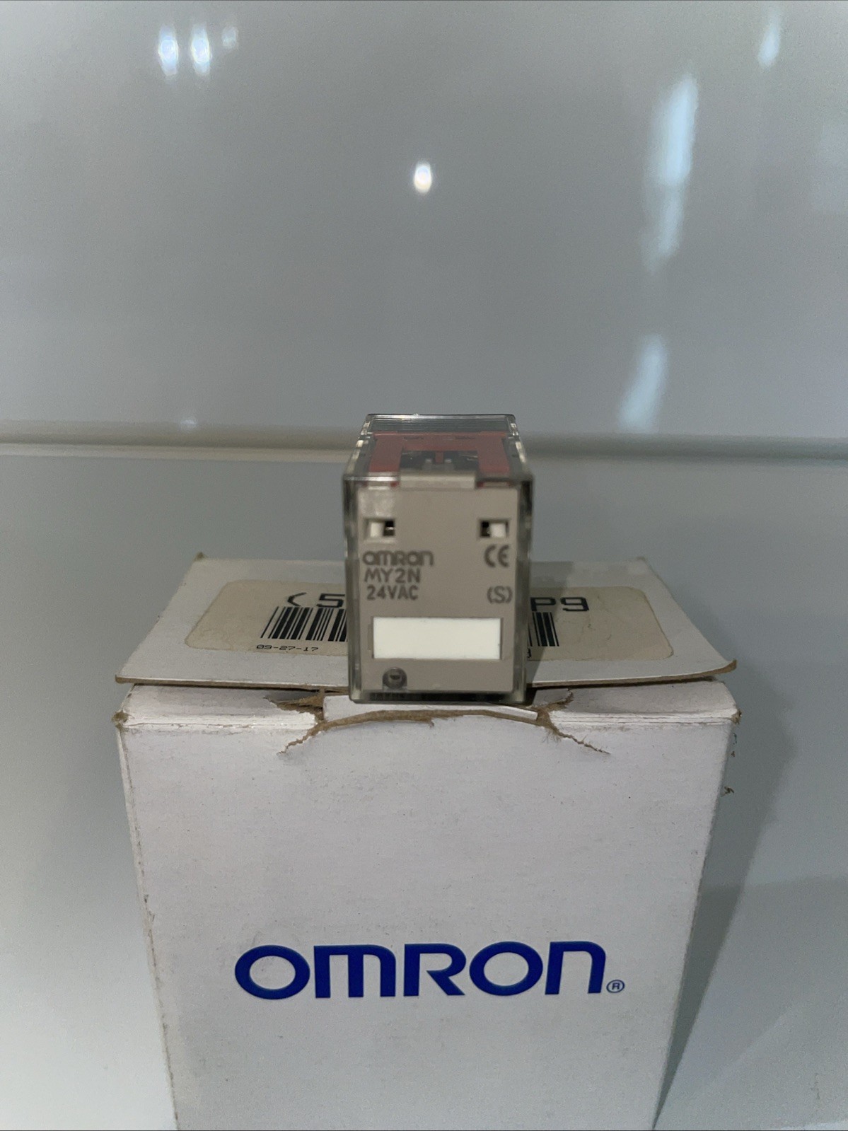 OMRON MY2N-AC24(S) General Purpose Relay, 24VAC, 10A, 8Pins 1YCP9 LOT OF 3