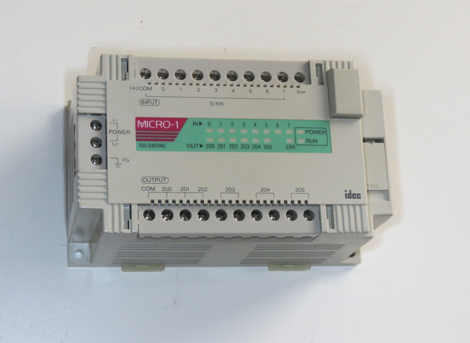 Idec Micro-1 PLC FC1A-C2A1 Used