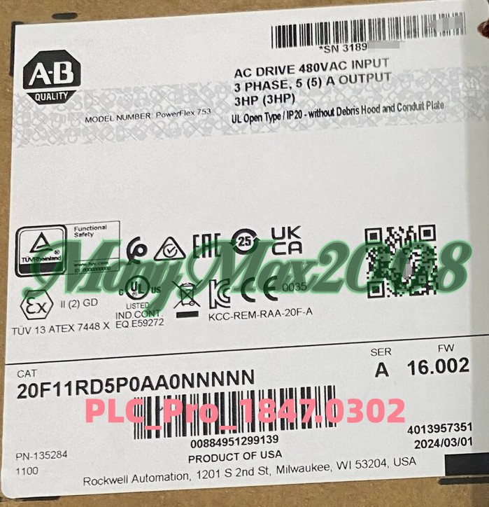 1PCS Brand New AB 20F11RD5P0AA0NNNNN 20F11RD5P0AA0NNNNN Fast delivery