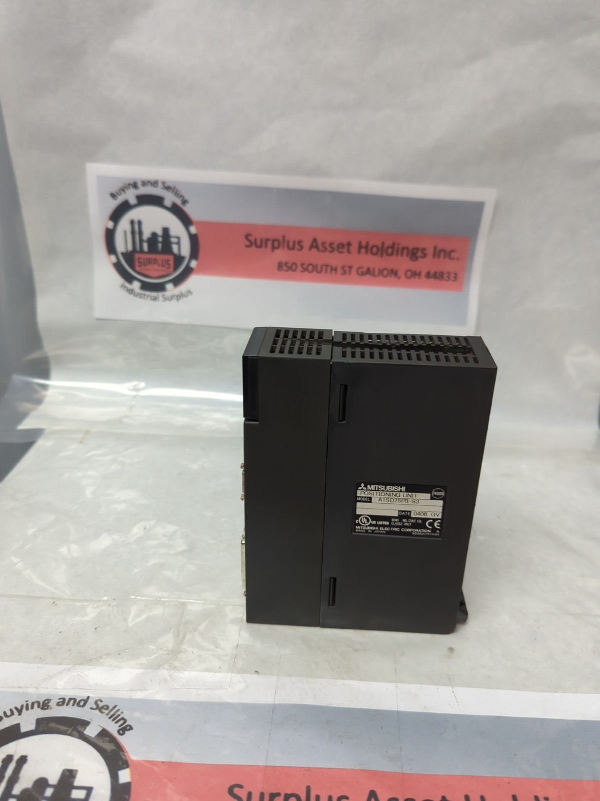MITSUBISHI,A1SD75P3-S3,POSITIONING UNIT PRE-OWNED