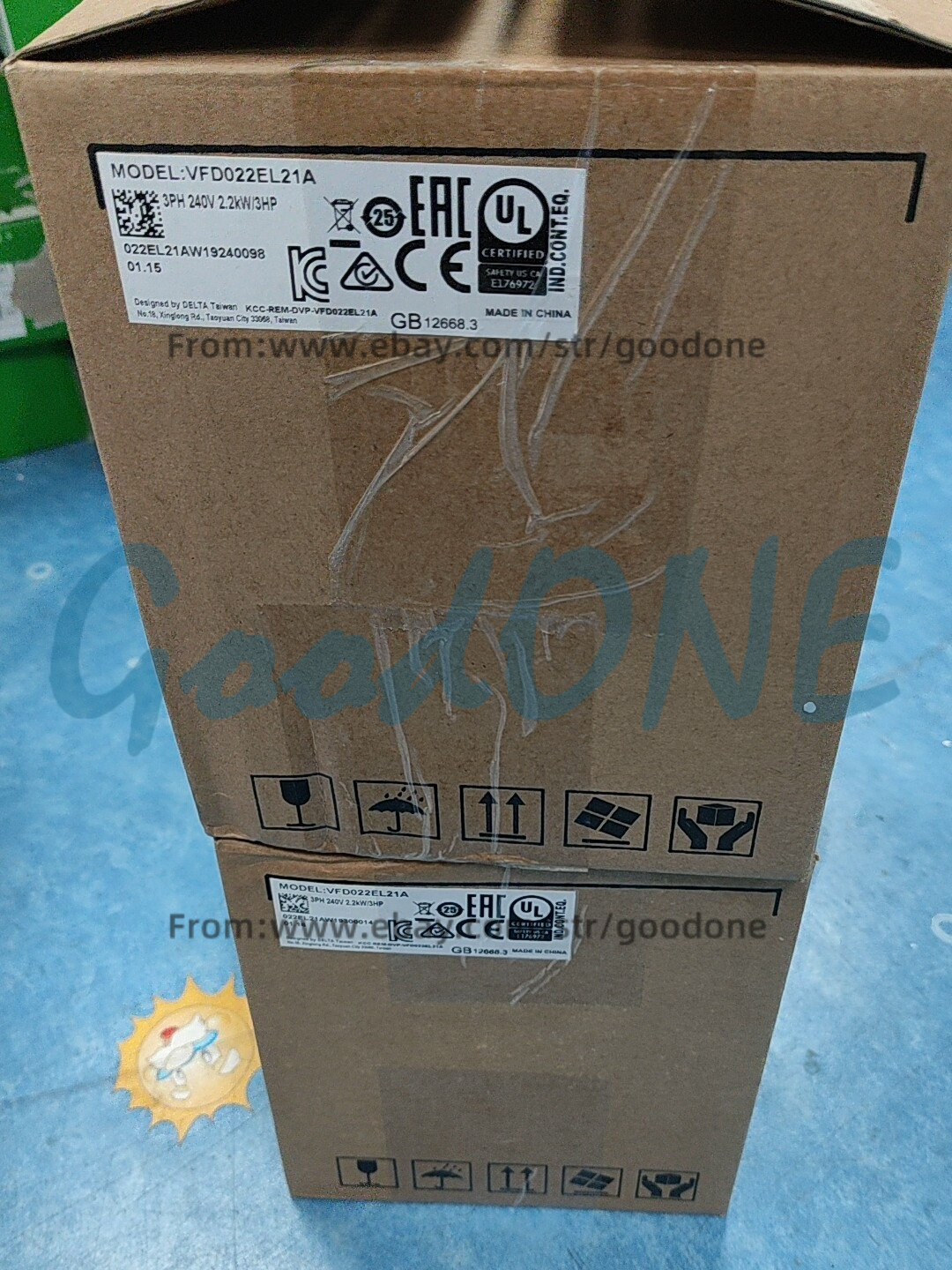 1PCS New Delta VFD022EL21A Inverter Frequency Converter