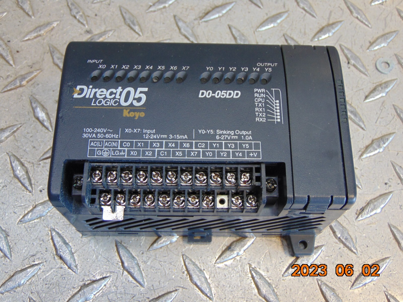 AUTOMATION DIRECT LOGIC KOYO D0-05DD PLC MODULE