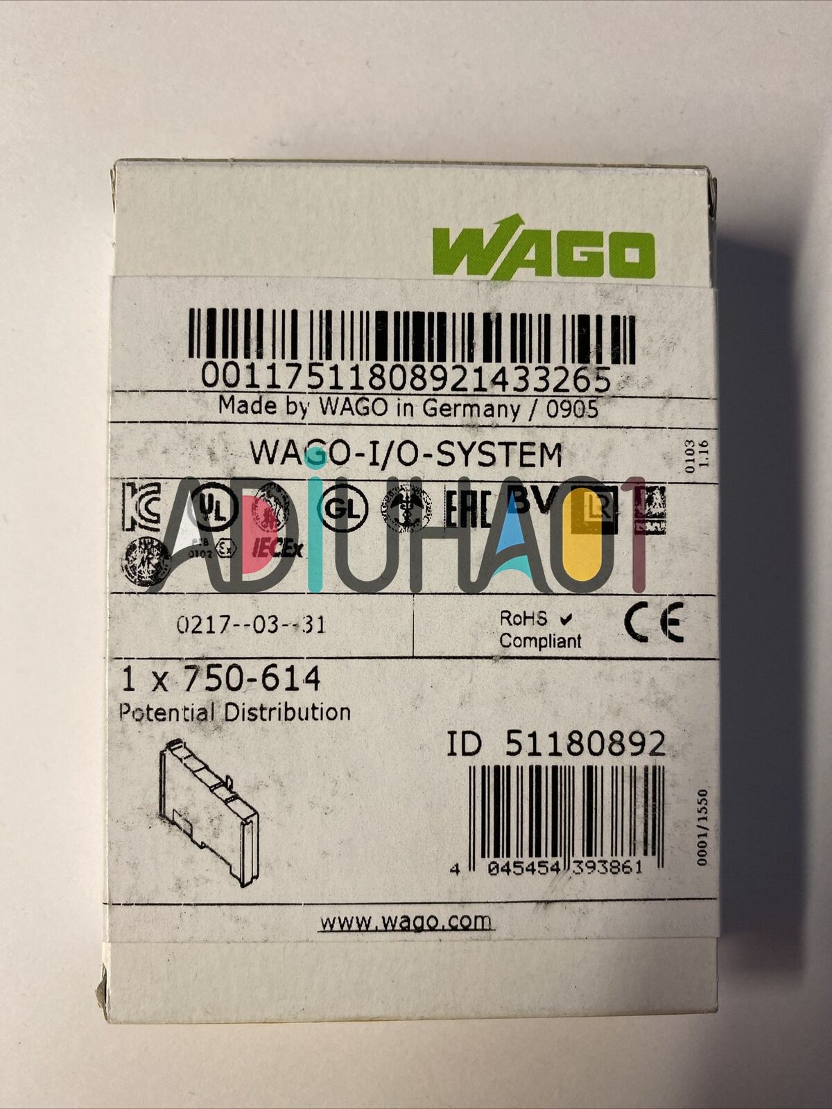 1PCS New WAGO 750-614 PLC Module 750614 NEW