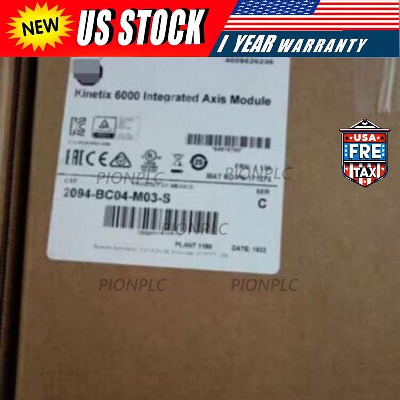 2094-BC04-M03-S /C Kinetix 6000 Integrated Axis Module 400/460V AC 2094BC04M03S