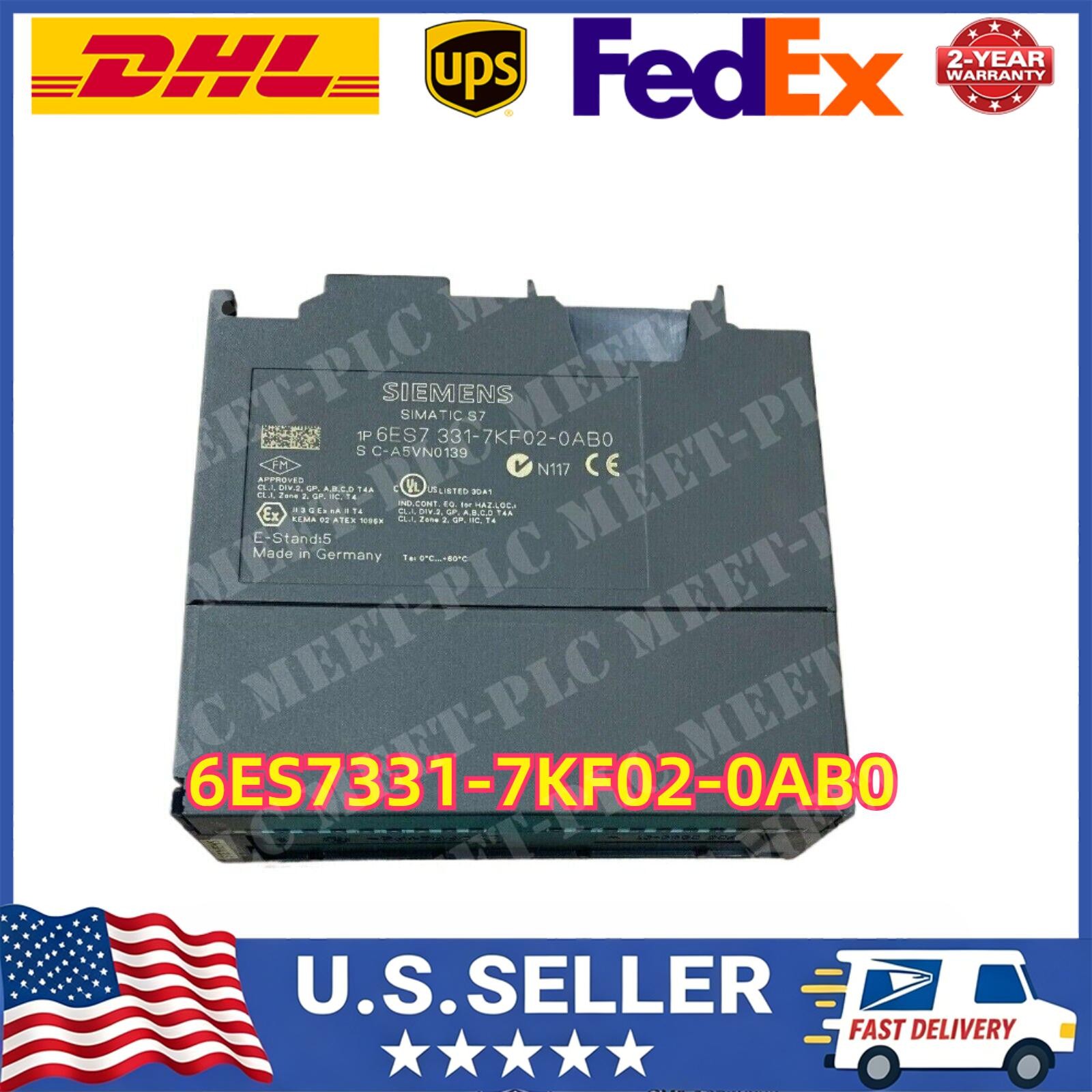 New Siemens 6ES7 331-7KF02-0AB0 6ES7331-7KF02-0AB0 SM 331 analog input modules