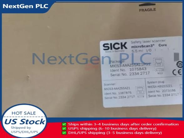 MICS3-AAAZ55AZ1P01 Safety Laser Scanner MICS3-AAAZ55AZ1P01 1075843