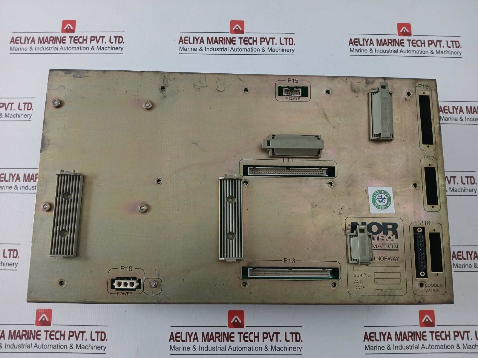 NOR CONTROL SAX 8810 Signal Acquisition Unit Extender NA 1008.1, NN-832.1, NN-80