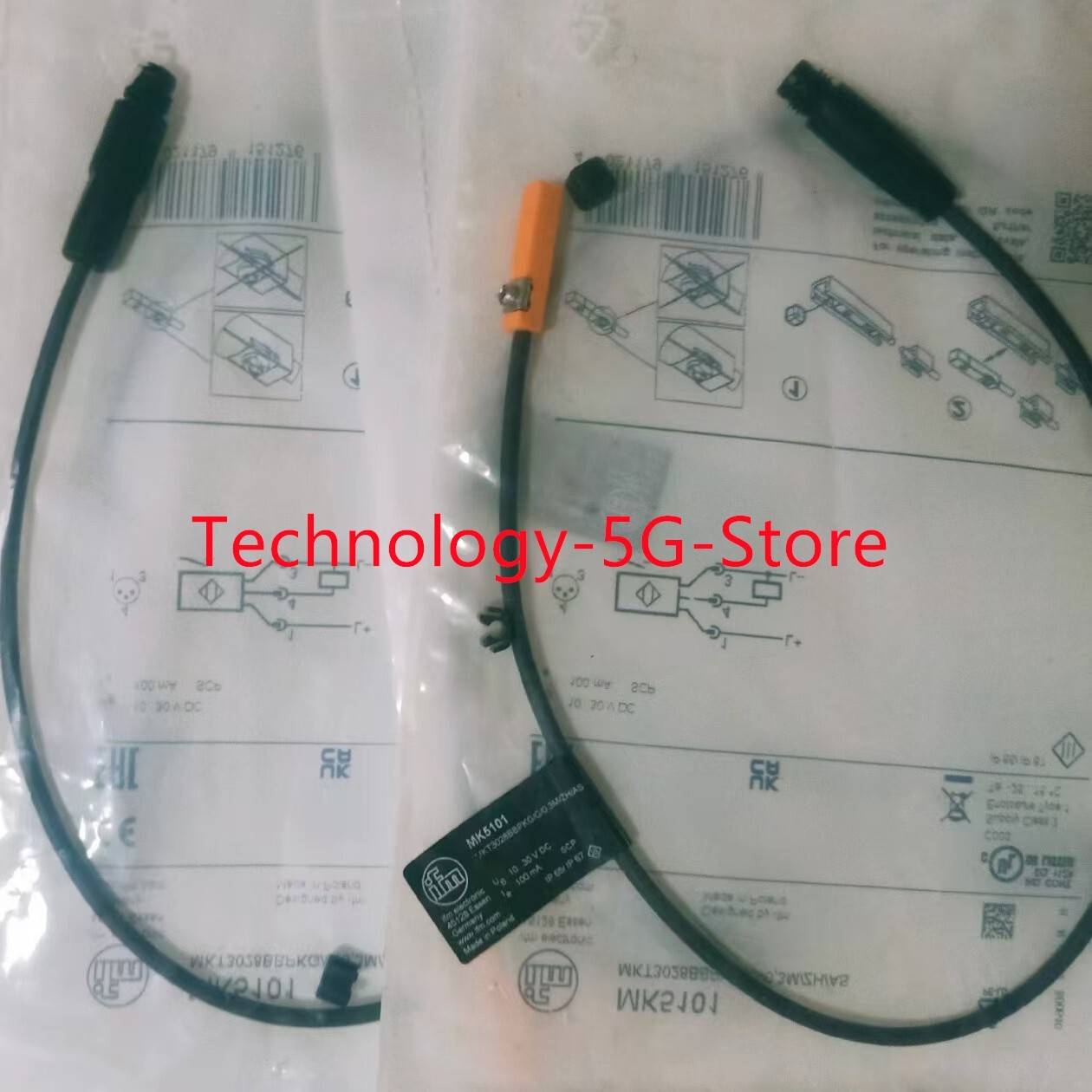 New IFM MK5101 Magnetic Cylinder Sensors