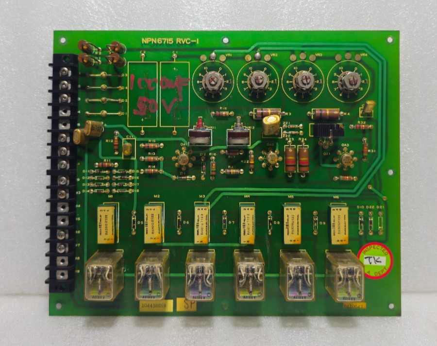 NISHISHIBA RVC-1 Printed Circuit Board PCB Module NPN6715