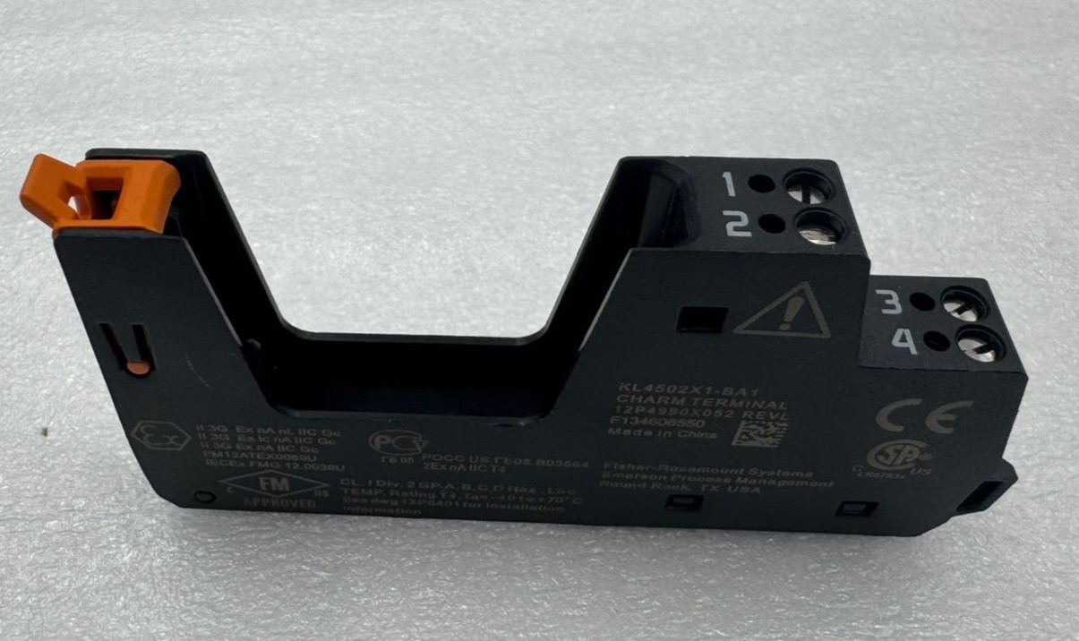 EMERSON BASE 12P4990X052 REV L Fisher Rosemount systems (10 pieces in 1 lot)