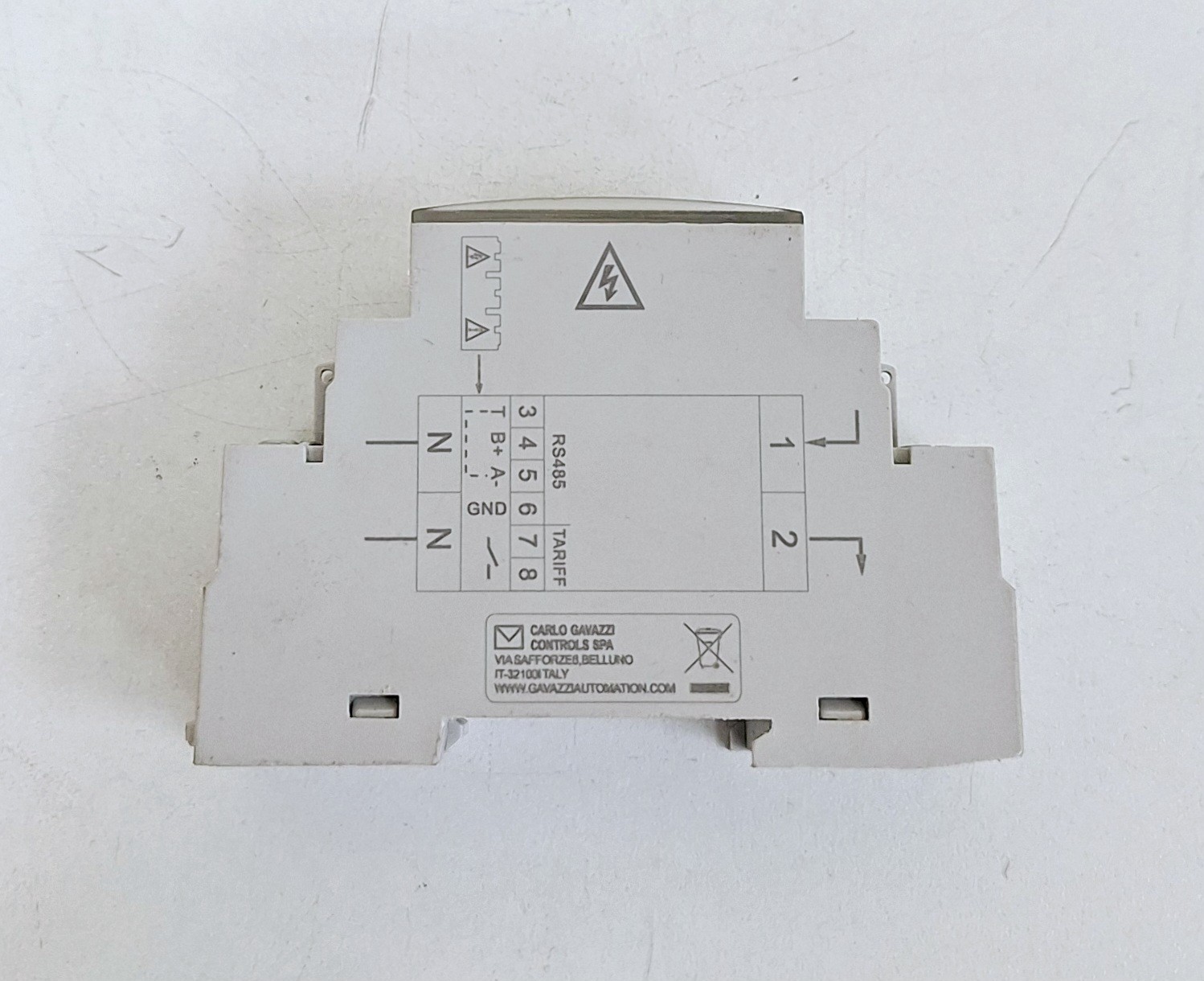 Carlo Gavazzi EM112-DIN.AV0.1.X.S1.X / YR 2018 173172S Self Power Supply