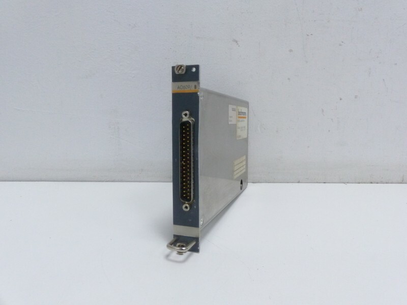 Bachmann A0609/4 4 Analog Output 12 Bit +/* 10V Excellent Condition