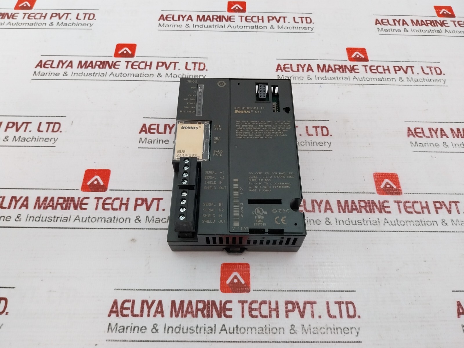 GENERAL ELECTRIC IC200GBI001-LL Network Interface Unit 44A739913-001R02
