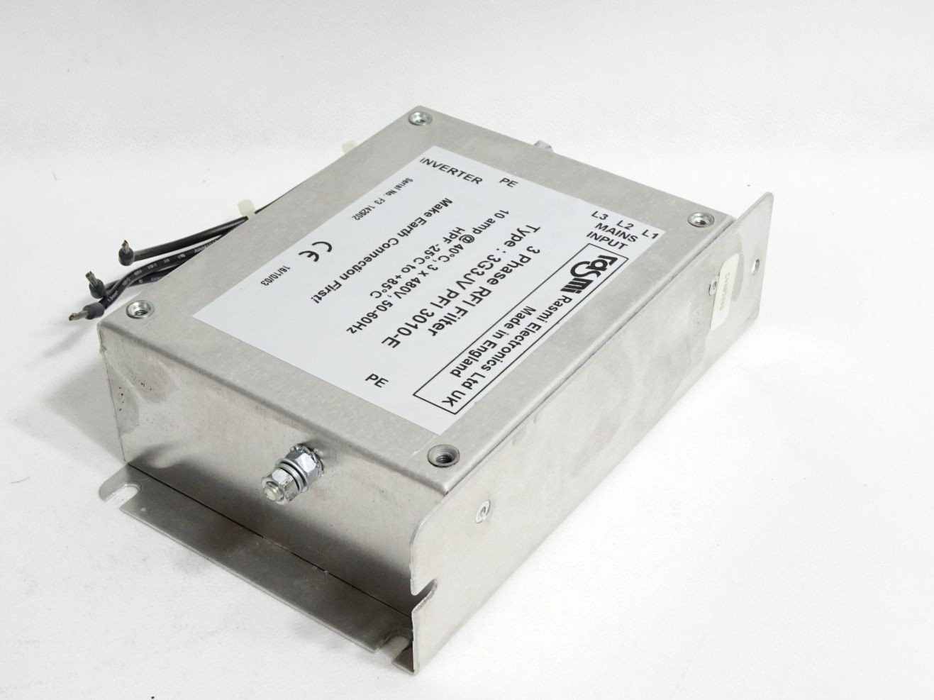 Rasmi Electronics 3 Phase RFI Filter 3G3JV-PFI-3010-E