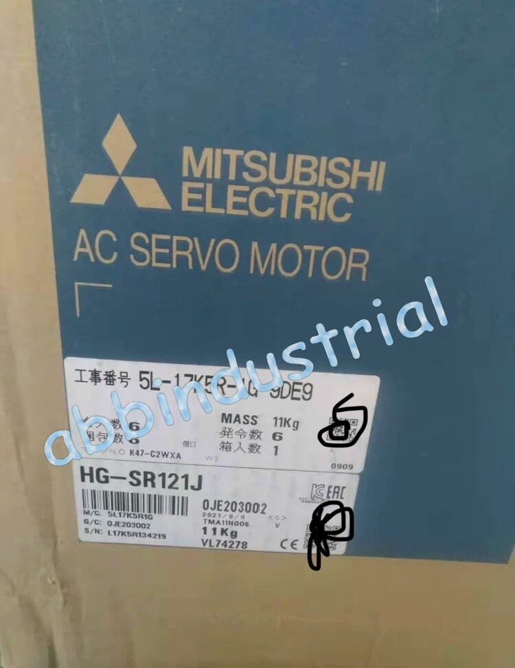 NEW MITSUBISHI Servo Motor HG-SR121J