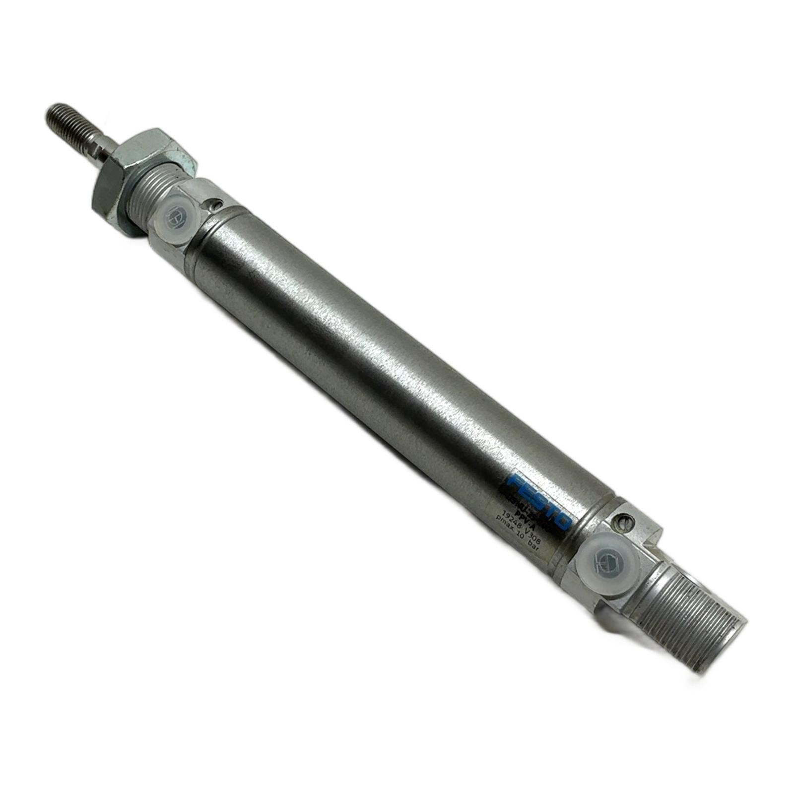DSNU-25-100-PPV-A 19248 FESTO, Festo Pneumatic Round Cylinder 25mm Bore 100mm…