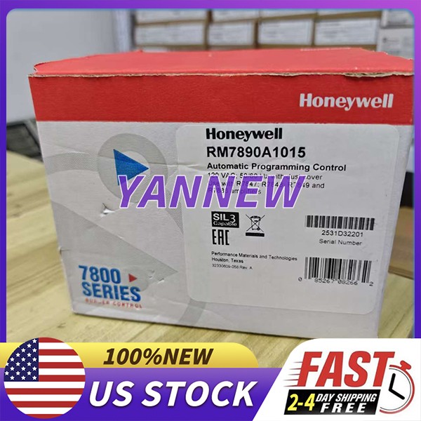New Sealed Brand Honeywell RM7890A1015 On/Off Primary Control Burner Control