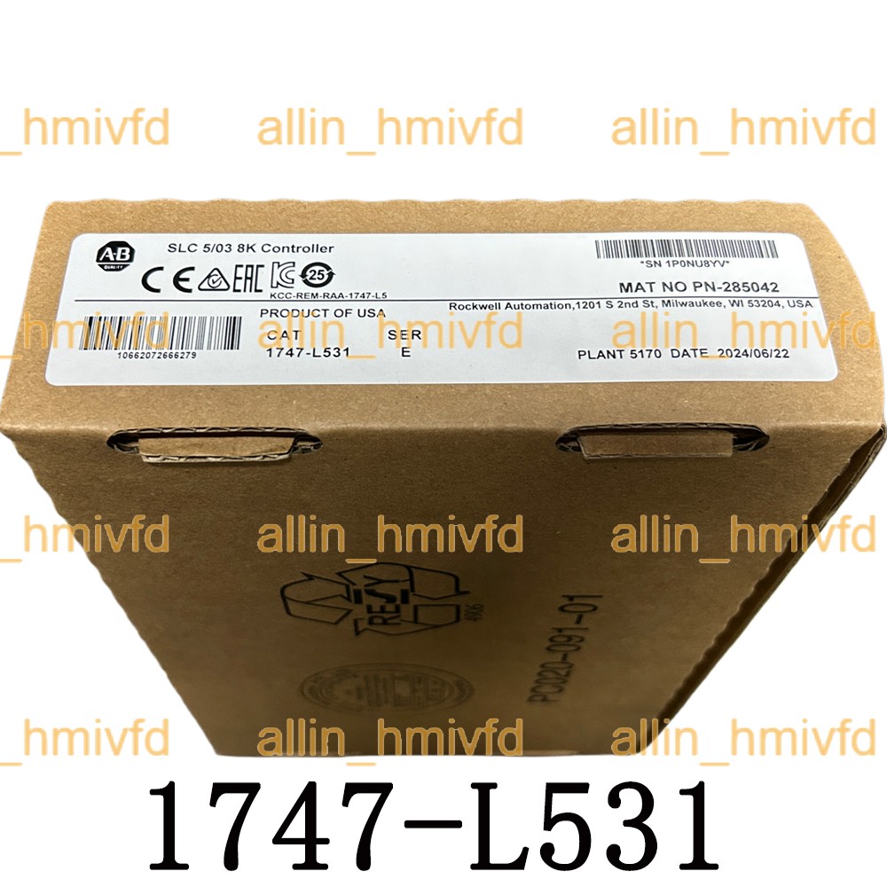New AB 1747-L531 SER E SLC 5/03 CPU Processor Unit Module 1747L531