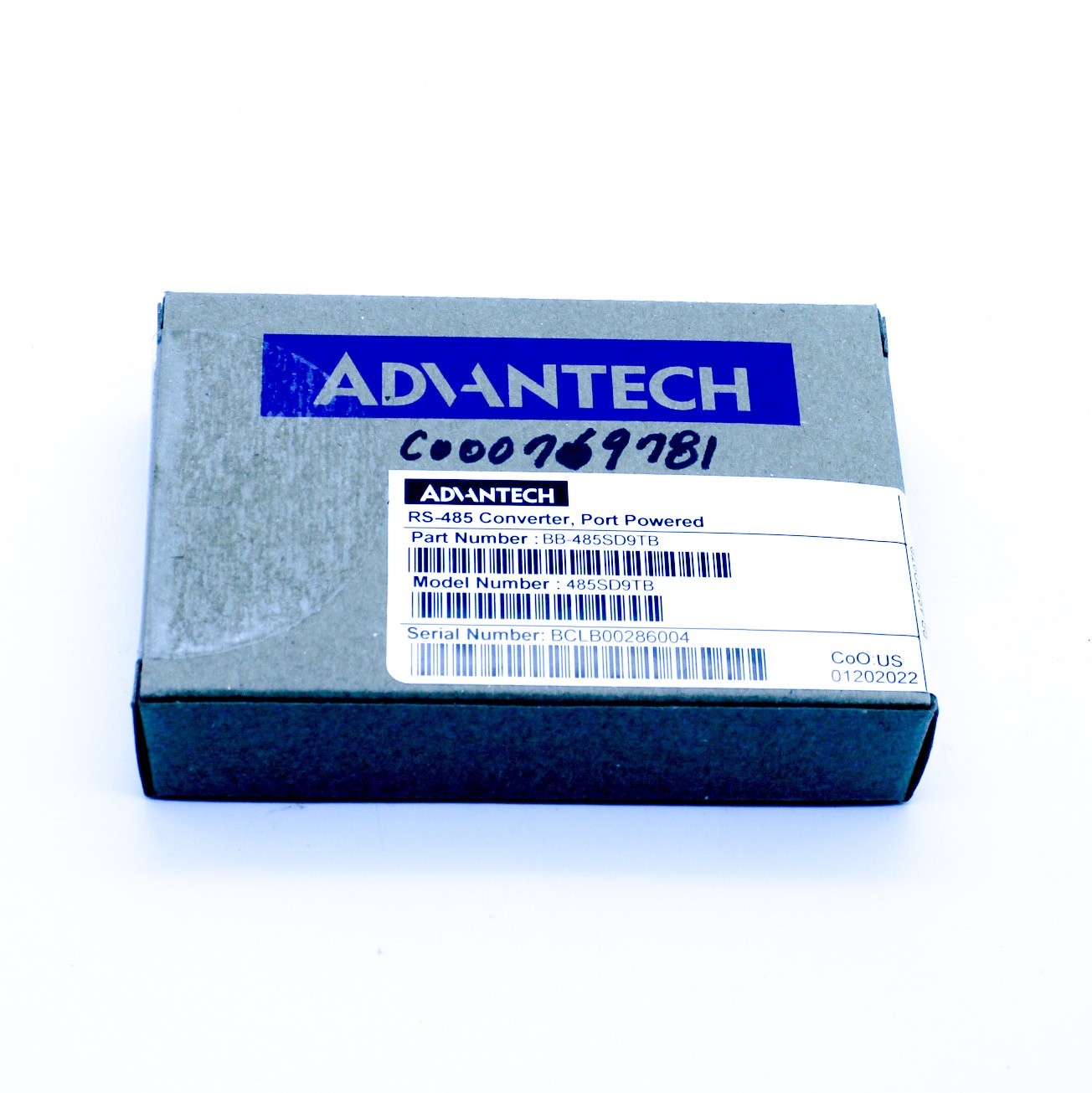 Advantech BB-485SD9TB Port-Powered RS-232 to TB RS-485 Serial Converter
