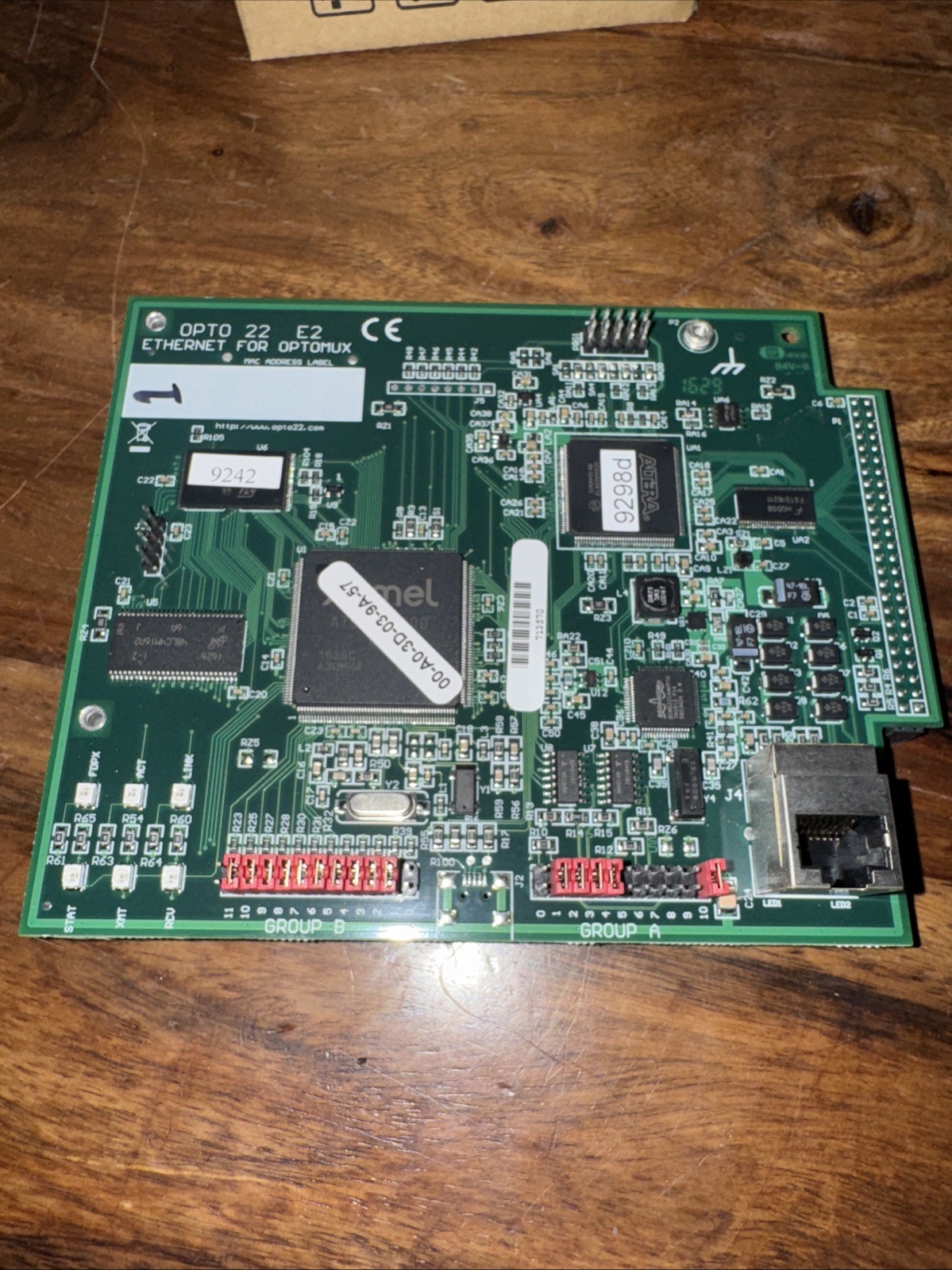 Opto 22 E2 16-Channel Analog Optomux Brain Board for Serial Ethernet Network TT1