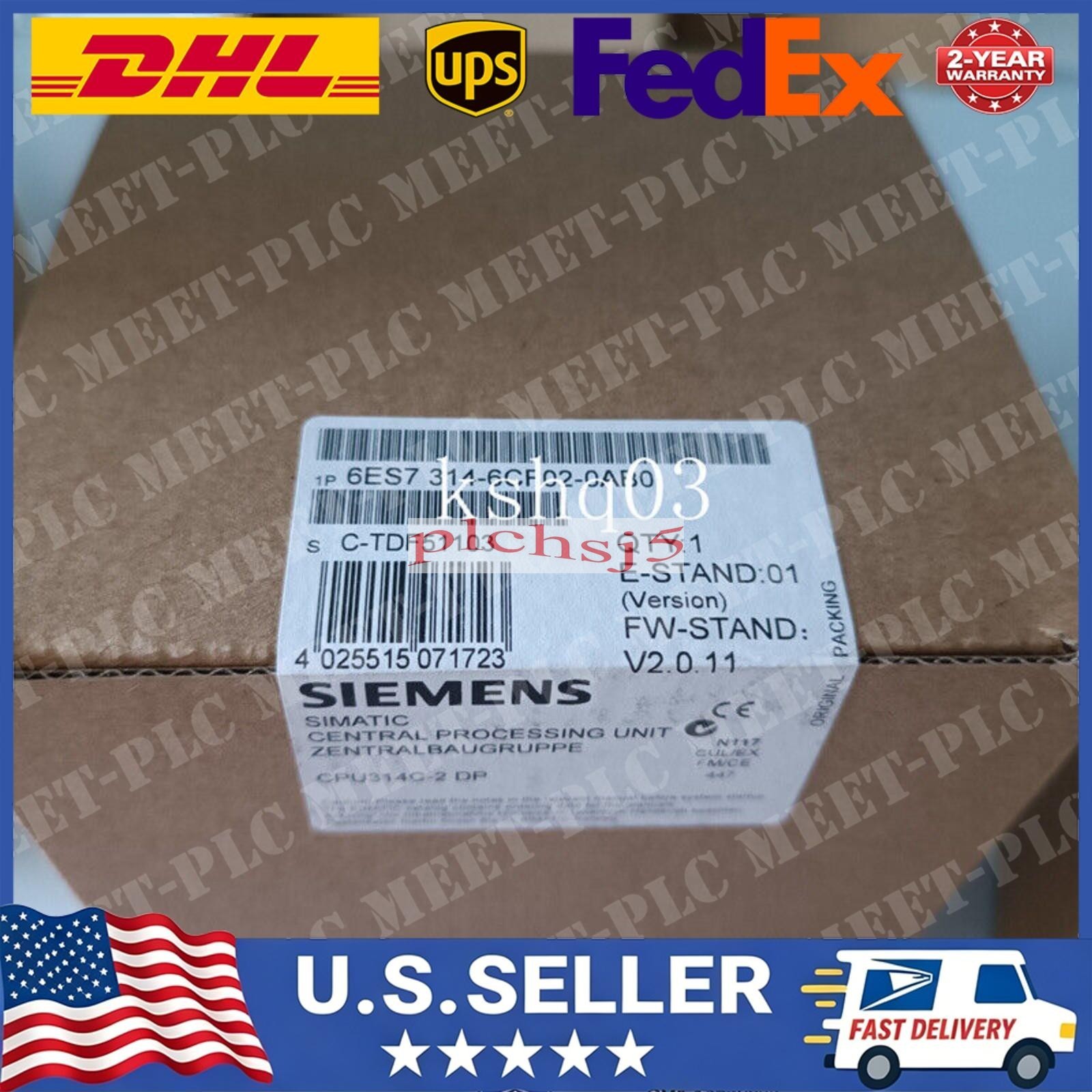 NEW Siemens 6ES7314-6CF02-0AB0 in box 6ES7 314-6CF02-0AB0