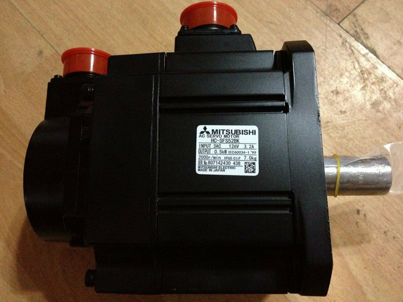 USED MITSUBISHI Servo Motor HC-SFS52BK Tested It in good condition#XR