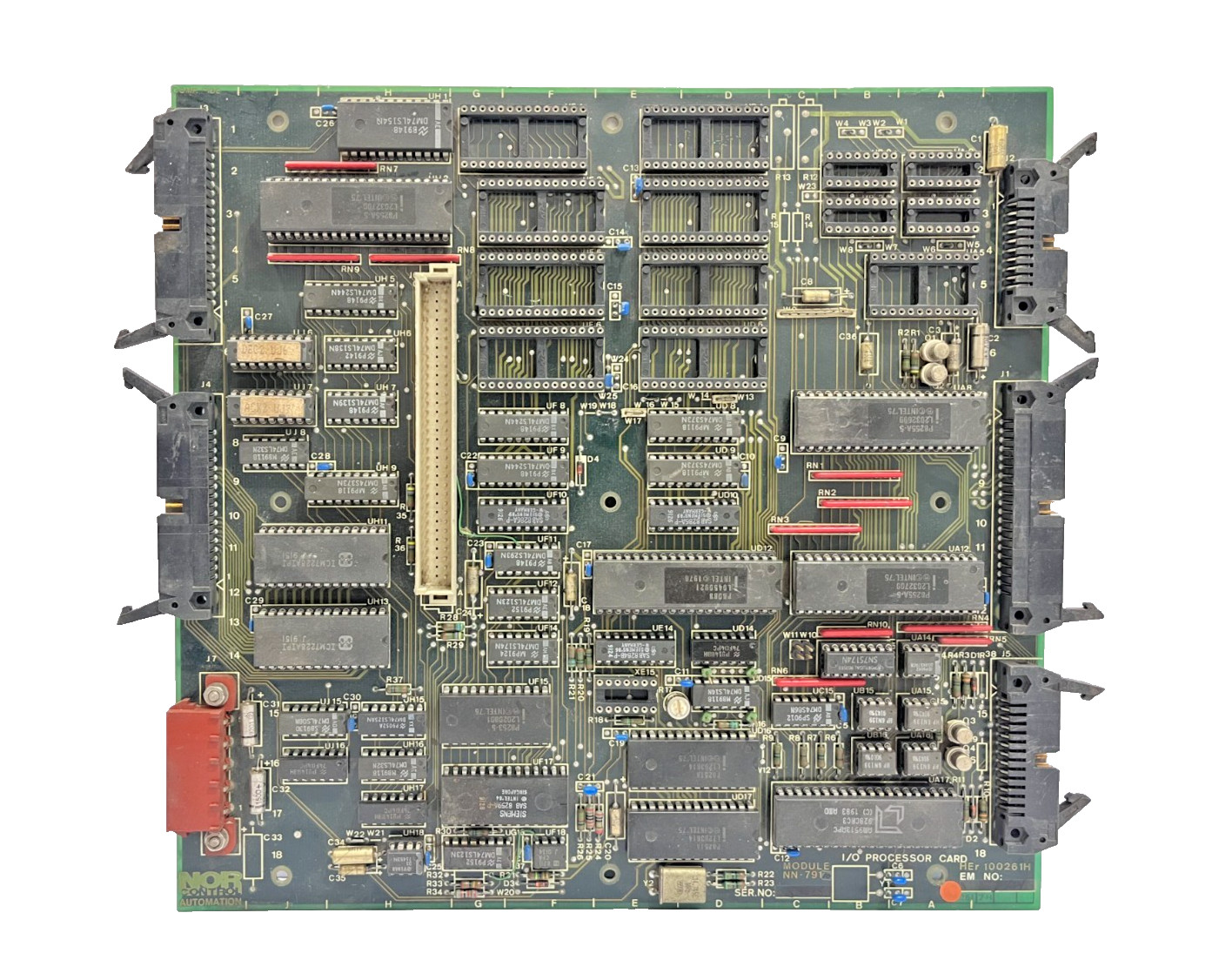 NORCONTROL AUTOMATION NN-791/10 I/O PROCESSOR CARD HER 100261H