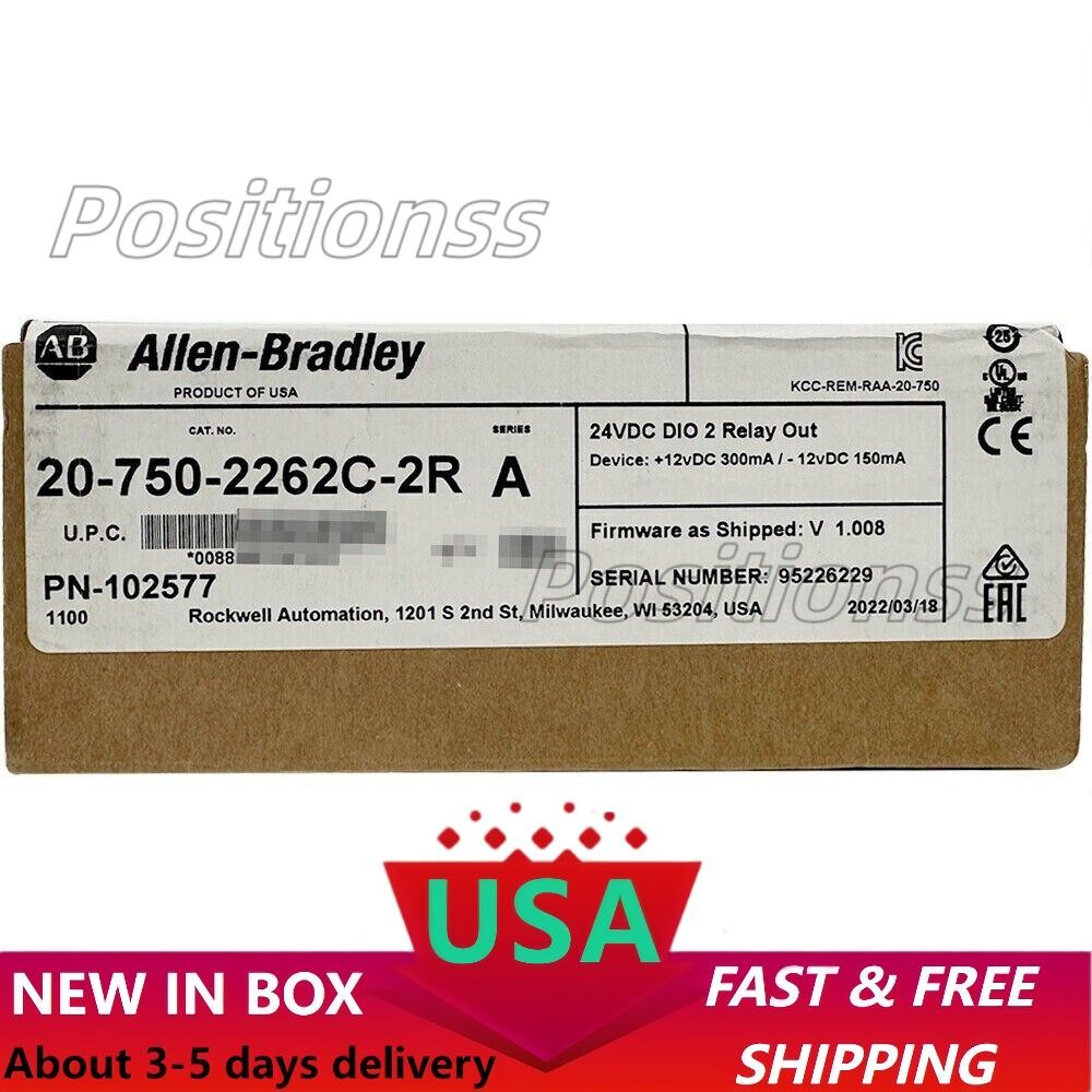 New Factory Sealed 20-750-2262C-2R SER A PowerFlex 750 24V DC IO Option Module