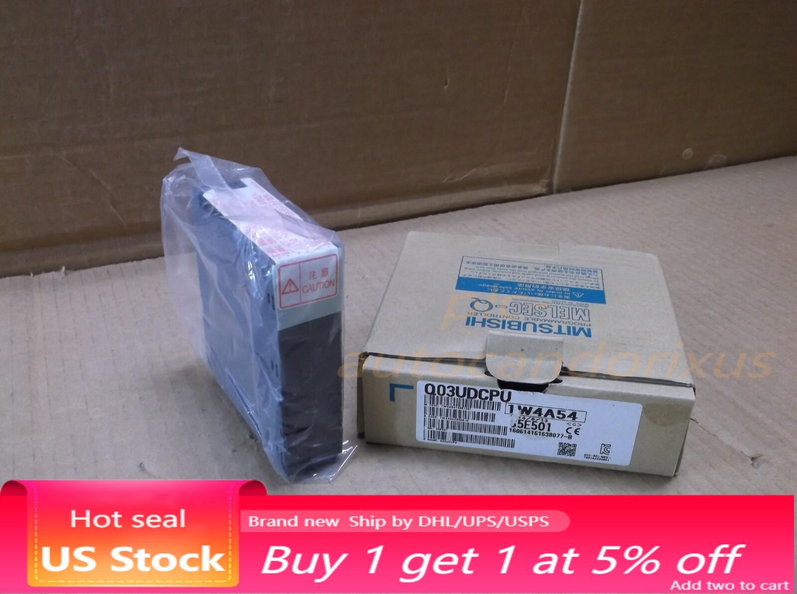 Q03UDCPU Mitsubishi NEW In Box PLC IQ CPU Processor Controller Module 4096 I/O