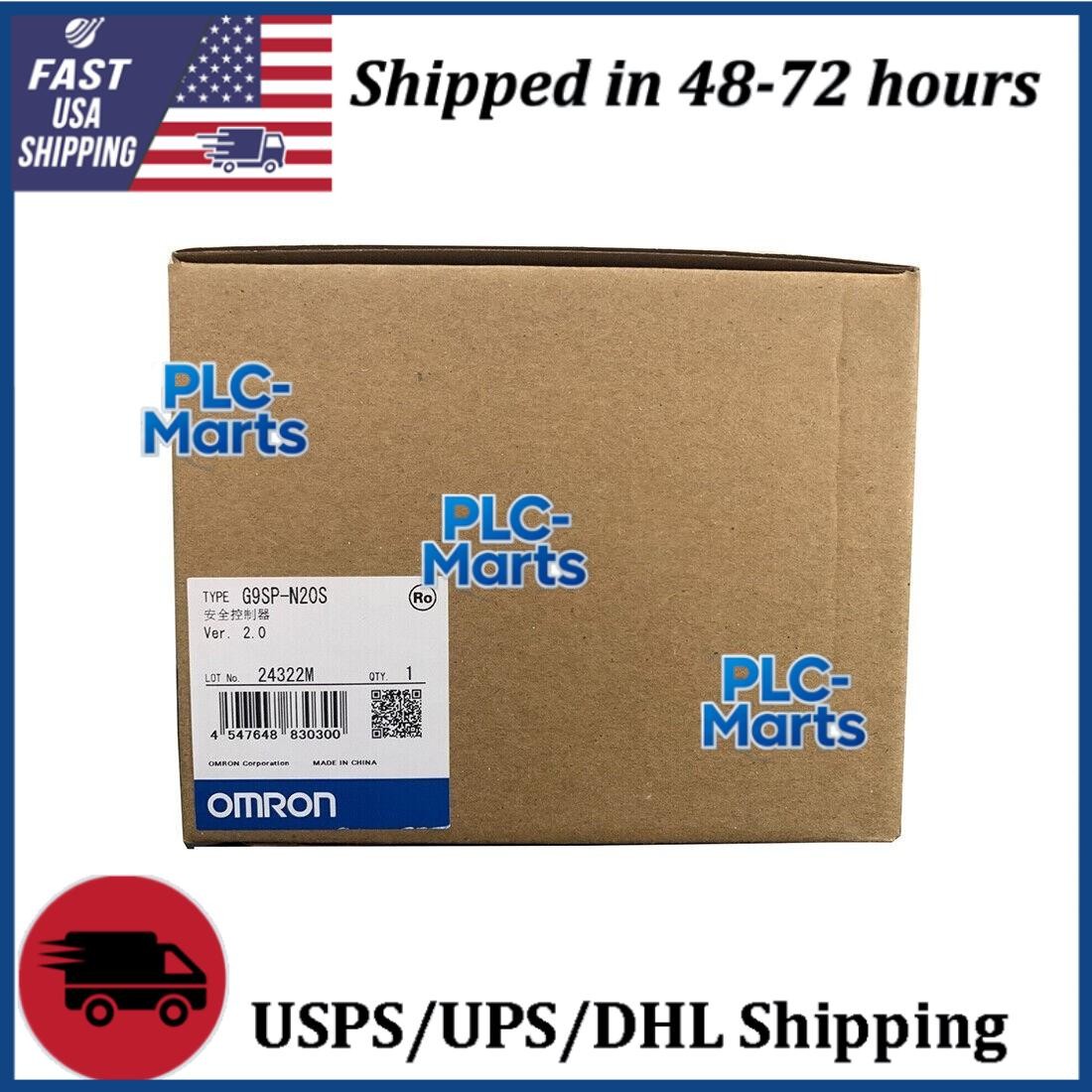 New Omron G9SP-N20S G9SP-N20S PLC Safety Controller US Free TAX