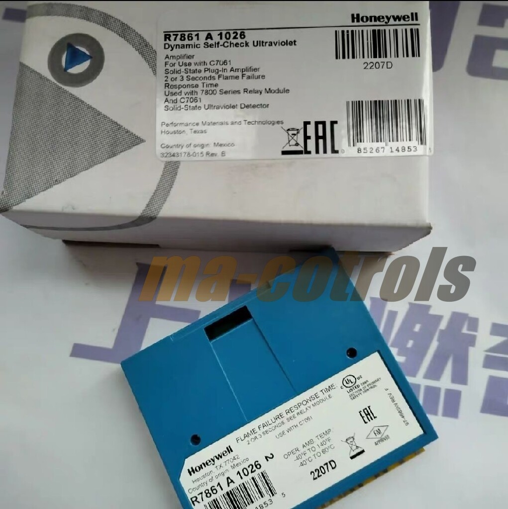 1PC R7861A1026 Honeywell Combustion Controller Flame Signal Amplifier