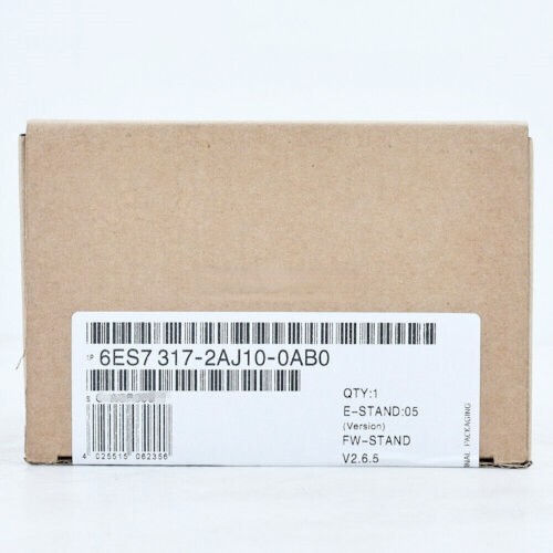 6ES7 317-2AJ10-0AB0 NEW SIEMENS S7-300 CPU 317-2DP 6ES7317-2AJ10-0AB0 2AJ1O-OABO