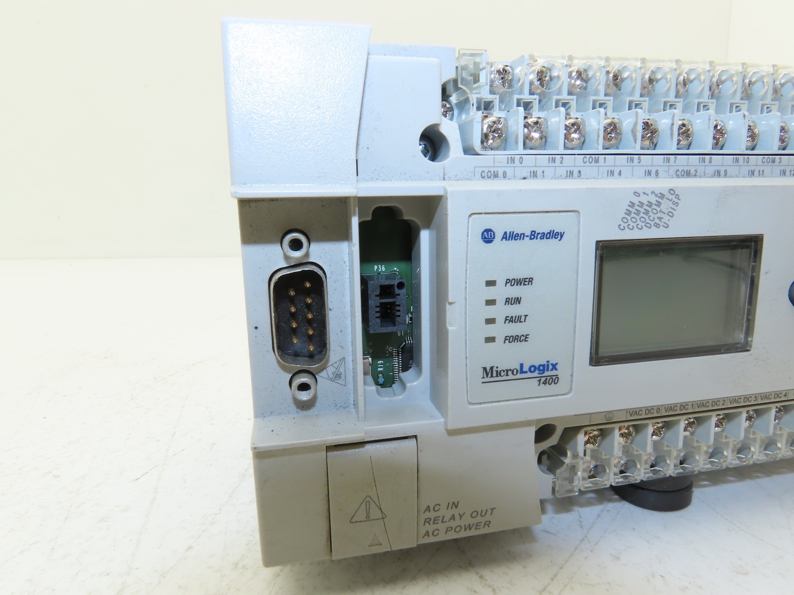 Allen Bradley 1766-L32AWA MicroLogix 1400 Controller Module 32 Point Ser B FW 15