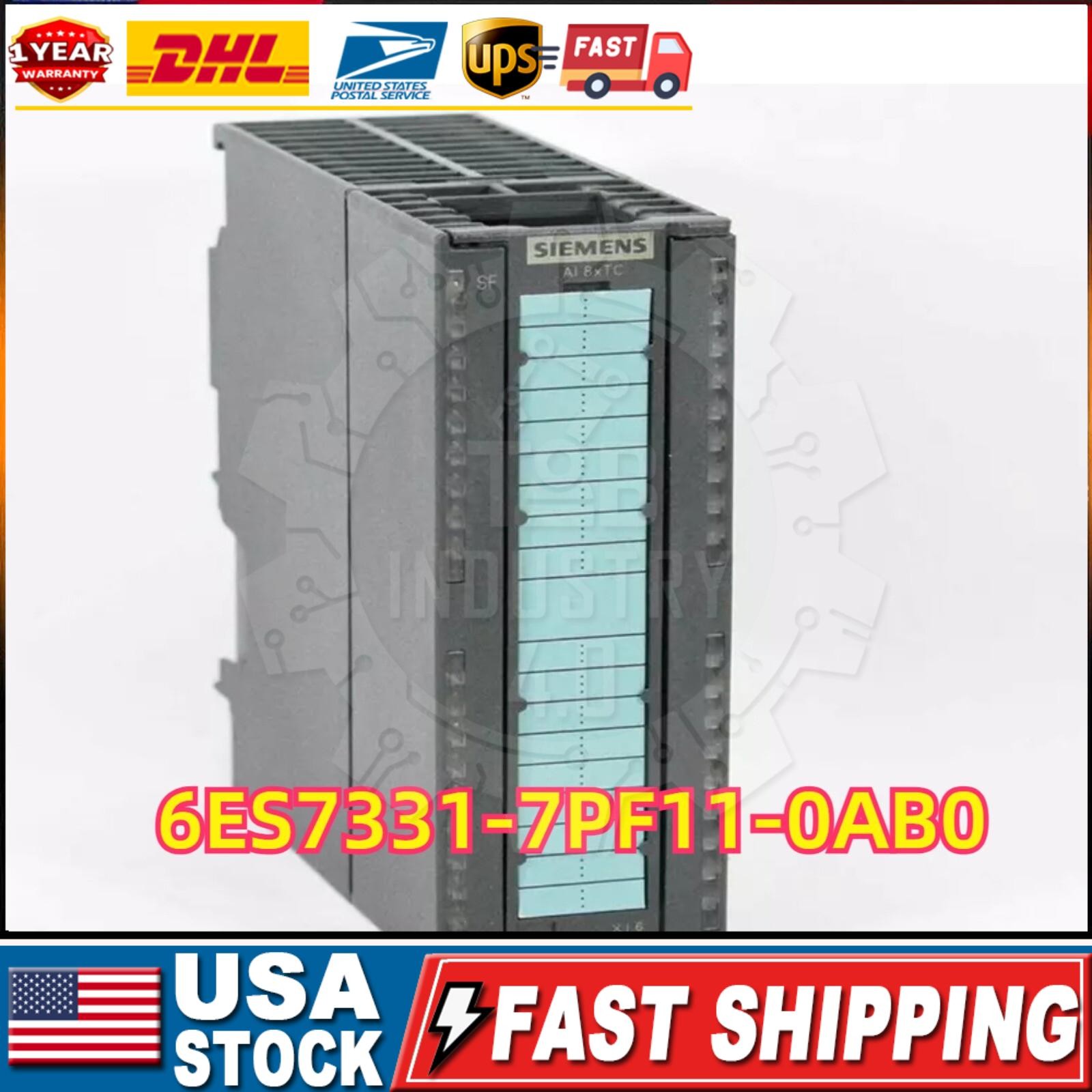 New Siemens 6ES7 331-7PF11-0AB0 6ES7331-7PF11-0AB0 SM 331 analog input modules
